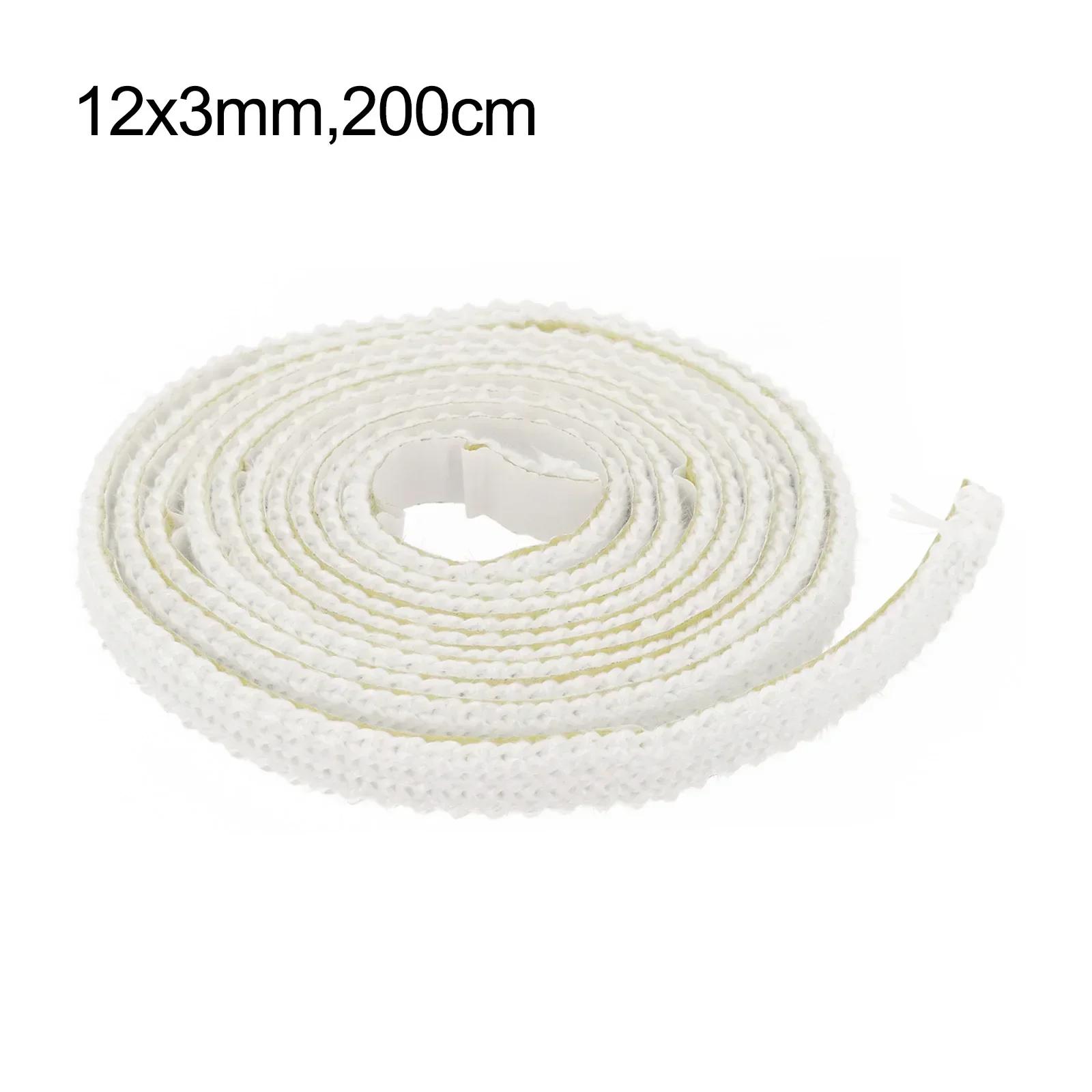 Tools Self-Adhesive Seal 200/250/300/400cm Furnace Door Sealing Flat Rope Self-adhesive Glass Seal High Quality