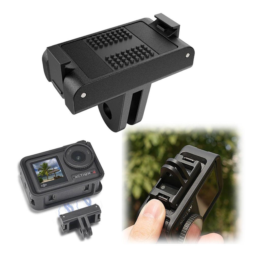 Magnet Tripod Connector Quick Release Camera Base Connector for DJI Action 3/4 Camera