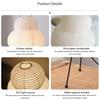 Japanese Rice Paper Desk Lamp Style Eu/us Rice-paper Desk-lamp Home Light Study-bedroom Light-fixtures Bedroom Decorative Design