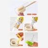 5 In 1 360 Degree Flexible Silicone Cup Brush Cartoon Boot Shape Long Handle Design Bottle Brush Cleaning Tool