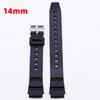 Cinturino Universale in Silicone per Orologio Casio Resistente all'Acqua e al Sudore Braccialetto in Gomma 12 14 16 18 20 22mm Accessori Morbidi per Orologi