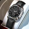 OPK 6032 Quartz Watches for Men Classic Trendy Chronograph Waterproof Luminous Men's Dress Wriswatches Original Brand Man Watch