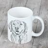 Golden Retriever - cup with a dog, personalized cup with a print, a classic gift for everyone from the Art-Dog brand