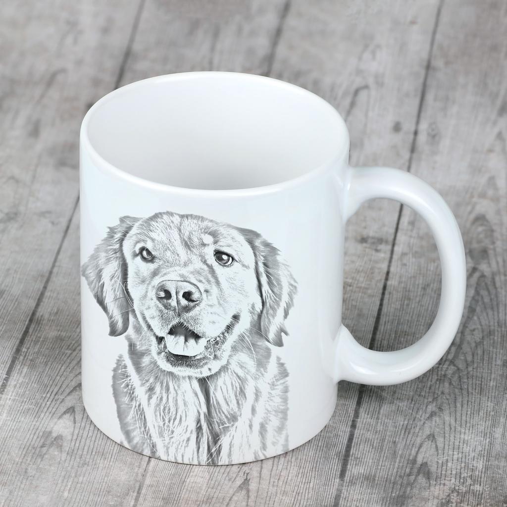 Golden Retriever - cup with a dog, personalized cup with a print, a classic gift for everyone from the Art-Dog brand