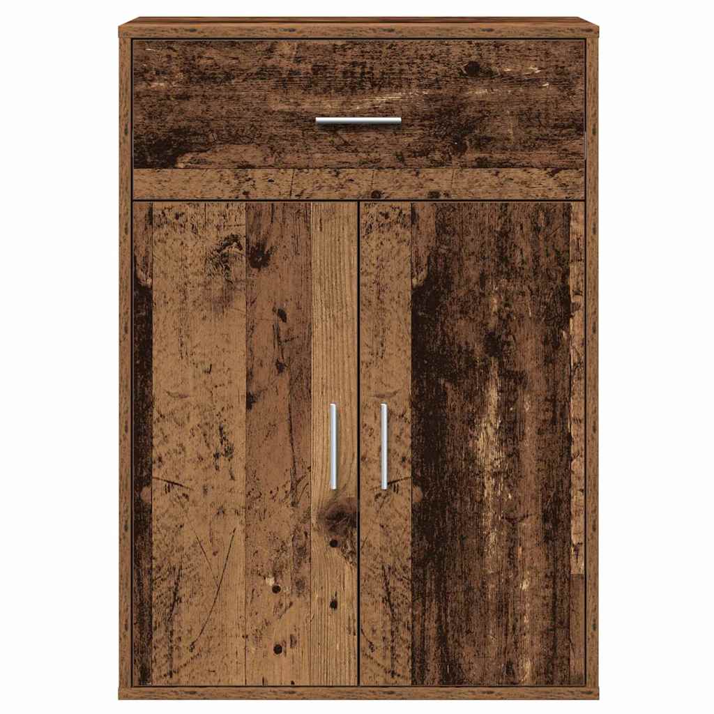 Sideboard Reclaimed Wood 60 x 30 x 84 cm Engineered Wood