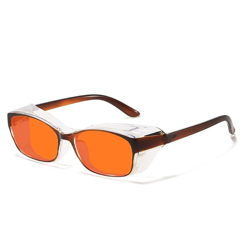 Nové sluneční brýle s nočním viděním a ochranou proti modrému světlu, sluneční brýle s ochranou okrajů pro sledování mobilních telefonů, počítačů, ochrana očí