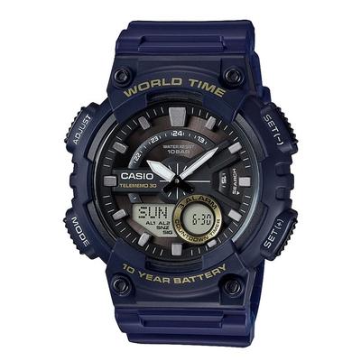 Watch Casio Collection AEQ-110W-2AJH Men's Black Navy