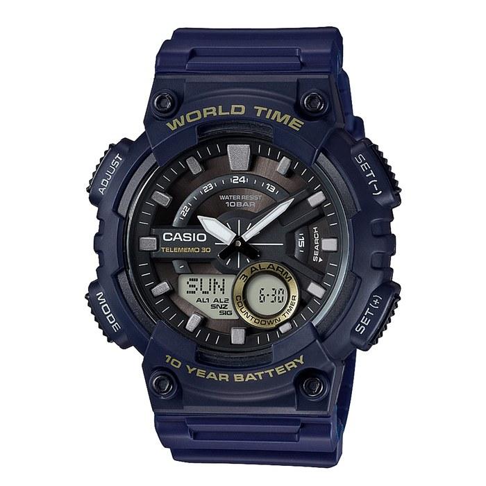 [Casio] Watch Casio Collection AEQ-110W-2AJH Men s Black Navy