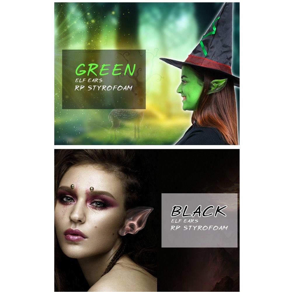 Soft Elastic Latex Elf Ears Eco-friendly Fake Ears Creative Fairy Ears Halloween Party