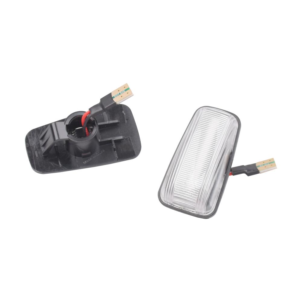2X For Peugeot 306 106 406 806 Expert Partner Citroen Berlingo Jumpy Saxo Xantia Xm ZX LED Dynamic Side Marker Turn Signal LightTurn Signal 2