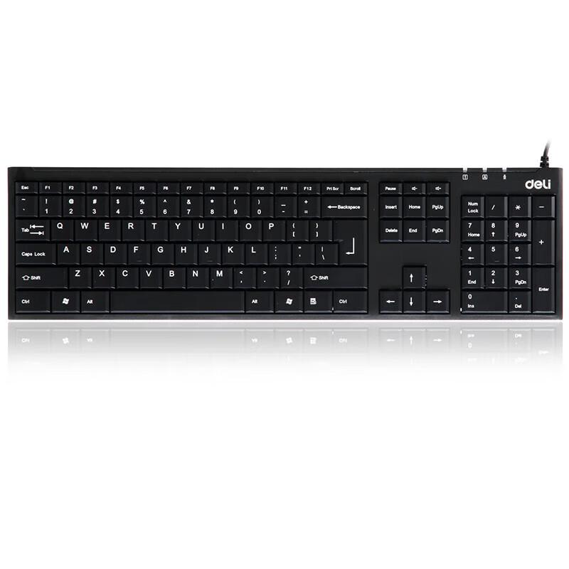 Deli 3711 Wired Keyboard and Mouse Combo