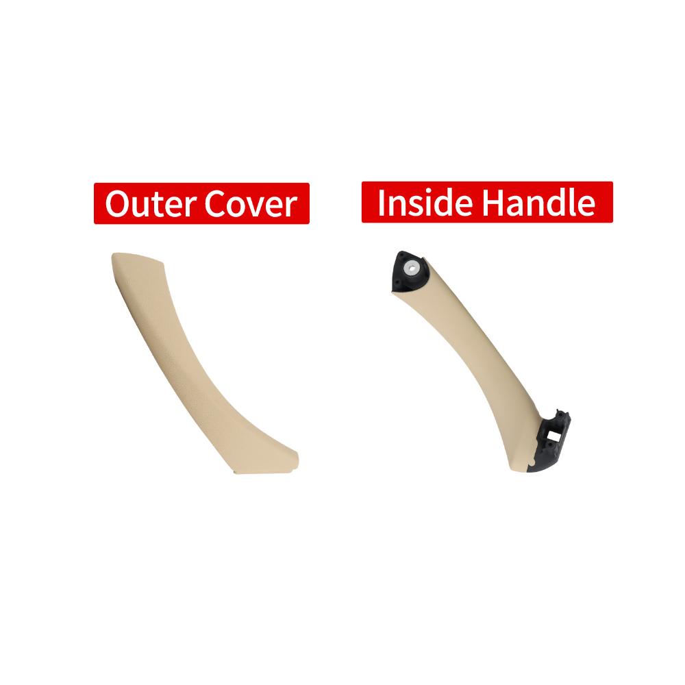 51417230849 Full Set Interior Door Handles for BMW 3Series E90 E91 318 320 325 328 330 335 Inner Doors Panel Handle Bar Pull