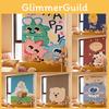 Chic Velcro Curtain Window 200cm Self Adhesive Decorative Polyester For Modern Homes