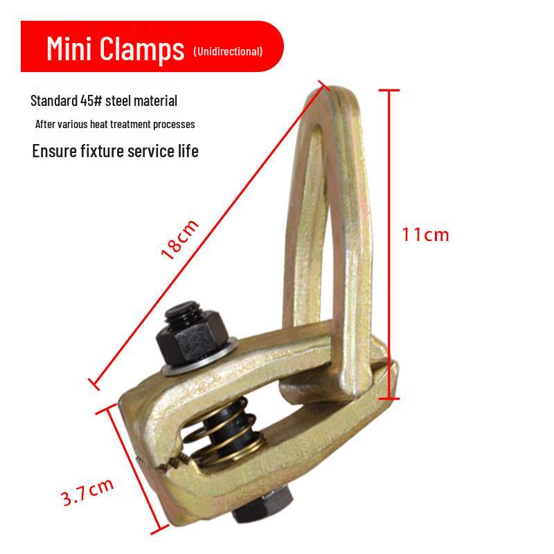 Jintuo Smiidde Karosseriklemmer og Fiksturer for Bilplate