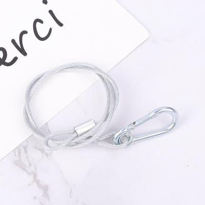 1Pc Safety Ropes Security Cable Safety Cable Steel Wire Stage Light Equipment Led Bar Light Maximum Bearing Weight 20Kg
