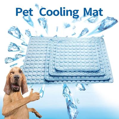 Chladící podložka pro domácí mazlíčky Psi Kočky Chill Bed Vnitřní Léto Úleva z tepla Vnitřní Chladivý polštář Gel Sedák na spaní (S/M/L/XL))
