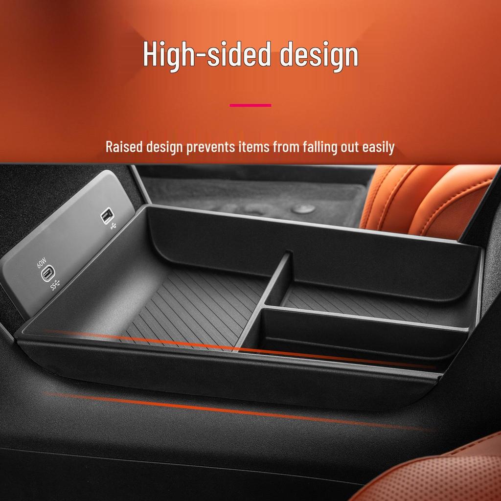 Lynk & Co 08 Car Console Lower Storage Box - 26 Styles Car Organizer Accessory
