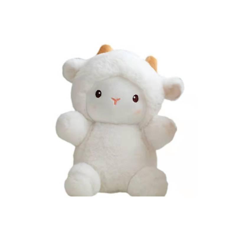 

Cute Plush Pokey Sheep Doll Perfect For Kids Birthday Gifts And Wedding Favors белый