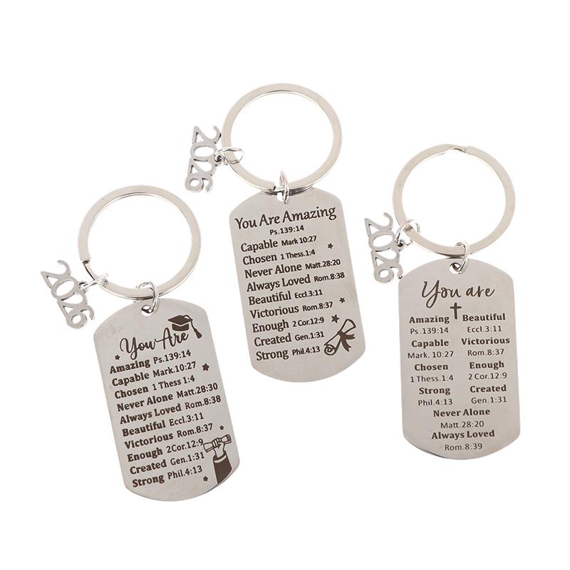 2026 Graduation Cap KeyChain Graduation Gifts Keychain Graduation Cap Charms Souvenirs For College And High School Students