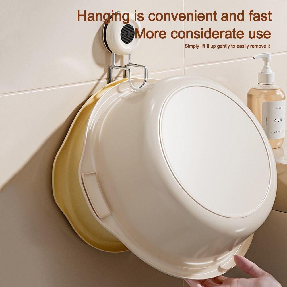 No-punch Washbasin Hook Dopamine Coat Hook Creative Storage Rack  Home