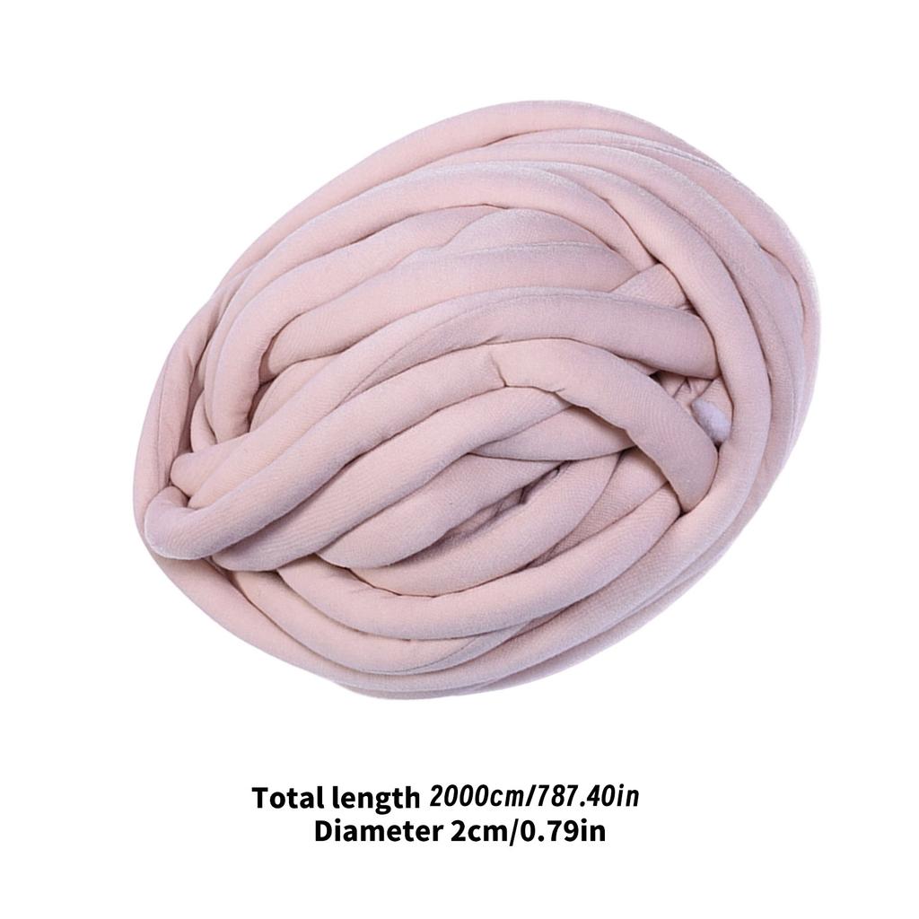 Soft Bulky Yarns 18.59YardX2cm Baby Blankets Yarns for Weaving Scarves Throw Cushion Baby Basket Knitting Handmade Bag