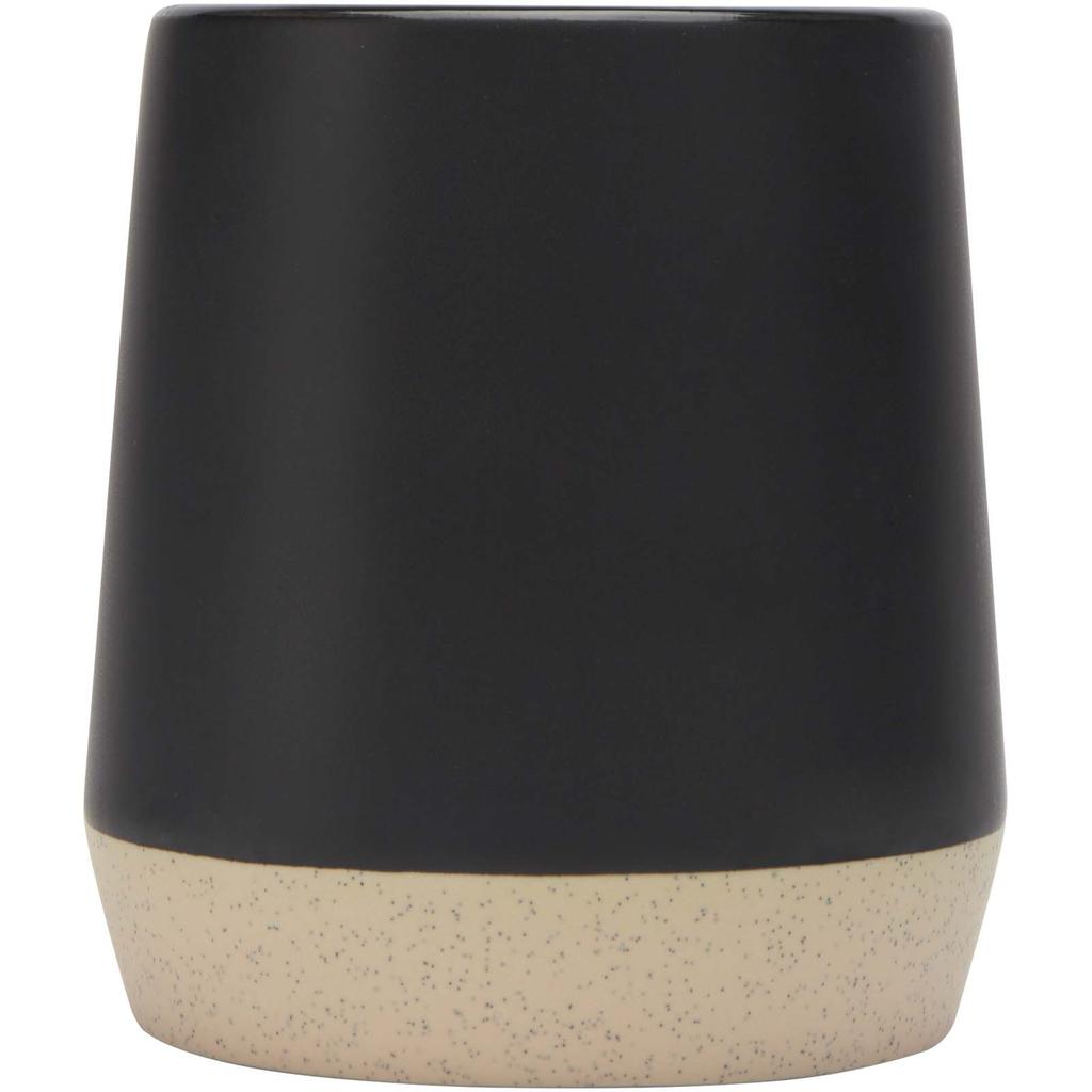 Glass "Dolce" 300 Ml Matte Ceramic Mug Solid Black