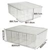Large-capacity Trading Card Storage Case with Lid, Stain-resistant, Clear, Vertical or Horizontal Placement for Easy Viewing