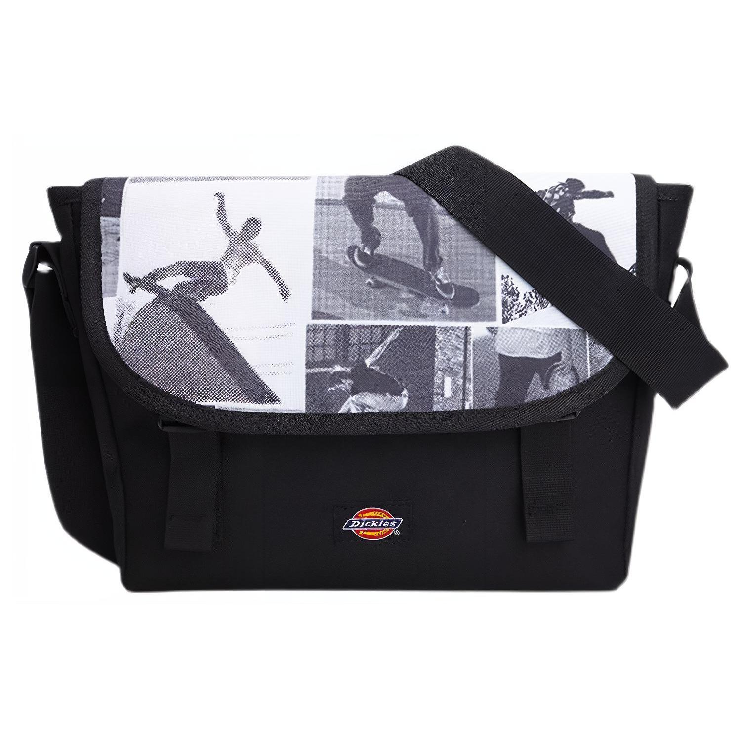 

New Dickies Polyester Messenger Bag, Crossbody Bag Regular Unisex 182U90LBB18WH02 32.0*6.1*21.1CM