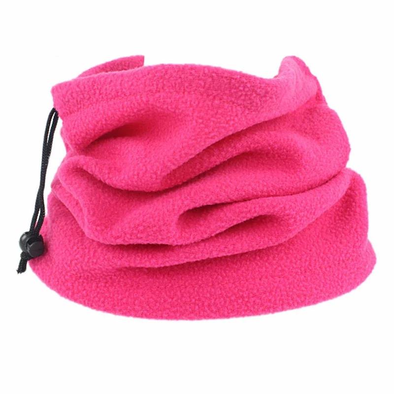 Cycling Ski Sport Camping Hiking Scarf Fleece Warm Winter Windproof Neck Tube Scarf for Men Women Bandana Mask Half Face Cover