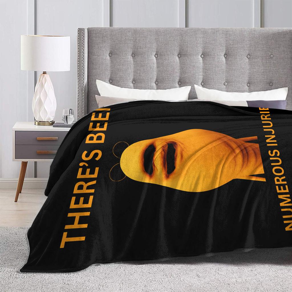 Marcus Il Verme Divertente Coperte Morbide Plaid da Divano Viaggio in Aereo Personalizzato Ultra-Morbido Caldo Copriletto,