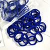 20/50 STÜCKE/Set Haargummis für Frauen Mädchen Basic Haargummis Seile 4cm Einfaches Elastisches Stirnband Haarschmuck Pferdeschwanzhalter