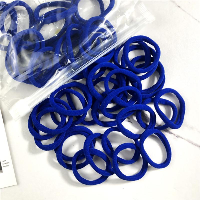 20/50 STÜCKE/Set Haargummis für Frauen Mädchen Basic Haargummis Seile 4cm Einfaches Elastisches Stirnband Haarschmuck Pferdeschwanzhalter