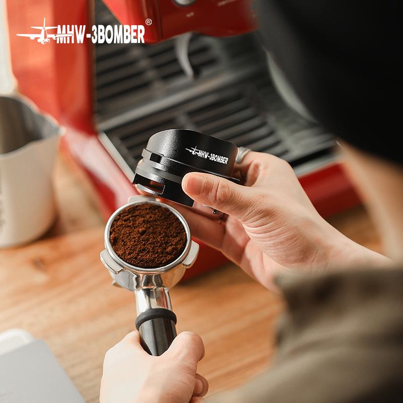 MHW-3BOMBER 54/58mm Espresso Dozaj Halkası Breville/Barsetto Portafiltreler için Eller Serbest Dozaj Hunisi Ev Barista Aksesuarları