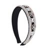 Korean Rhinestone Pearl Hair Clip Headband: Non-Slip, Fashionable, Versatile Accessory for Face Washing and Styling