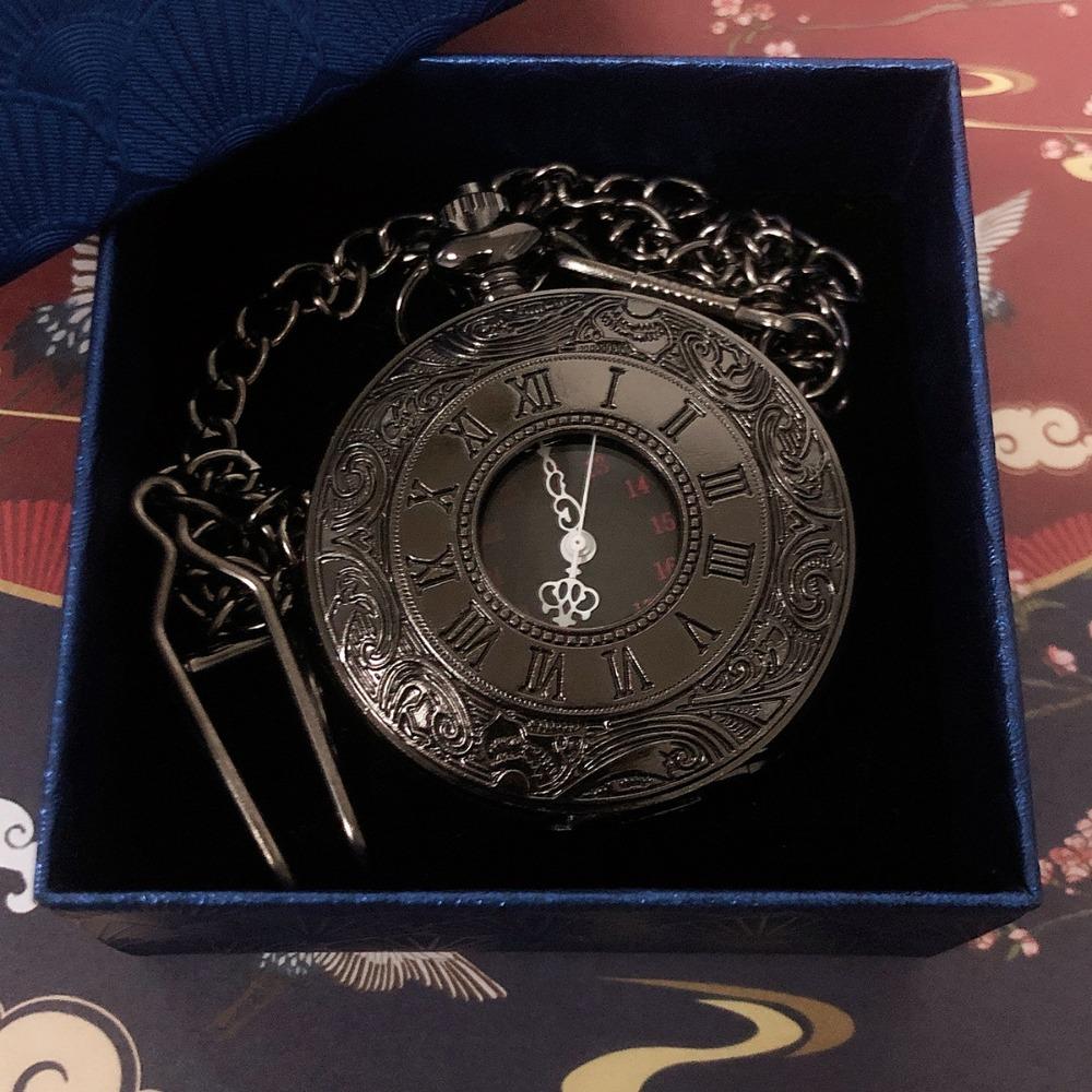 Pocket Watch Retro Style Flip Student Men's Mechanical Exquisite Test Hanging