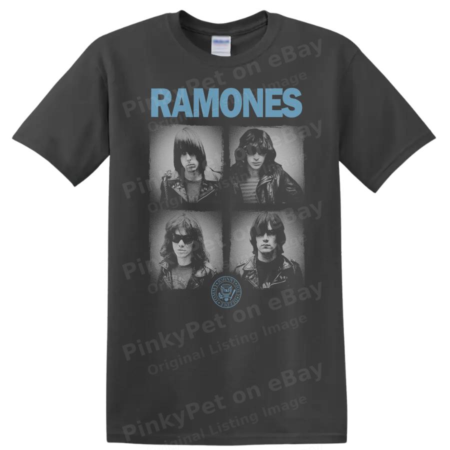 T-shirt Graphique Ramones Design Vintage Cool T-shirt pour Amoureux de Musique Rock