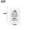 Vacuum Compression Bag Hanging Storage Bags Space Saving Clothes Dust Cover Reusable Closet Vacuum Storage Bag Clothes for Wardrobe