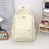 Schoolbag wholesale simple trend waterproof large capacity backpack female shoulder casual lulu bag student schoolbag junior high school students new