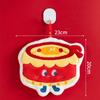 Coral Fleece Hand Towel Creative Spring Festival Hongbao Lucky Bag Thick Hand Towel Hanging Kitchen Bathroom Towel Small Gift