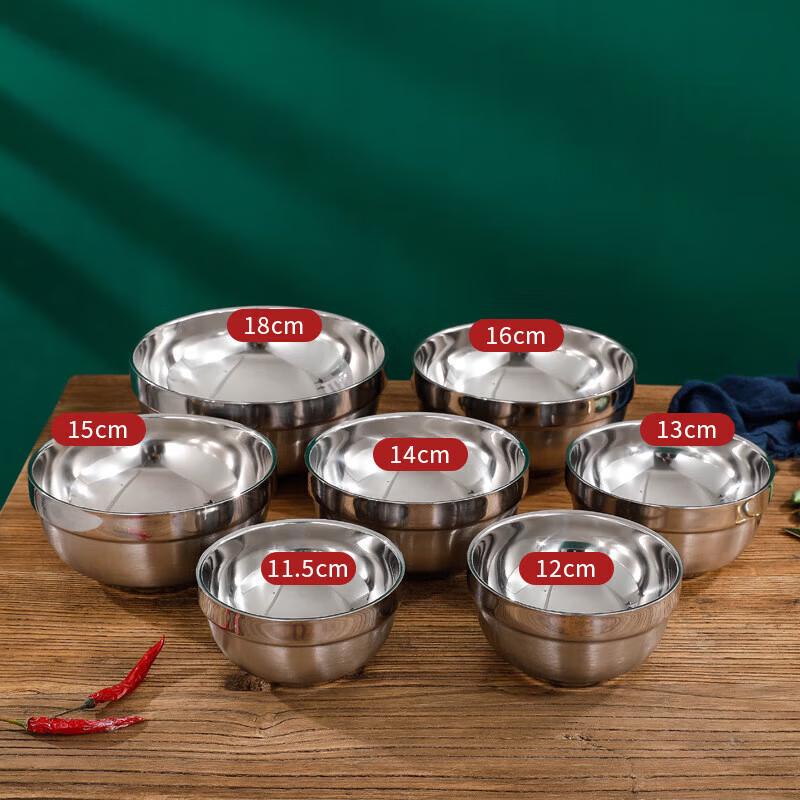 Faust 304 Stainless Steel Double-Wall Insulated Bowl