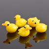 2pcs 16x15mm Yellow Duck / 24x16mm Penguin/White Dog Shape Handmade Lampwork Glass Loose Beads for Jewelry Making DIY Crafts Findings