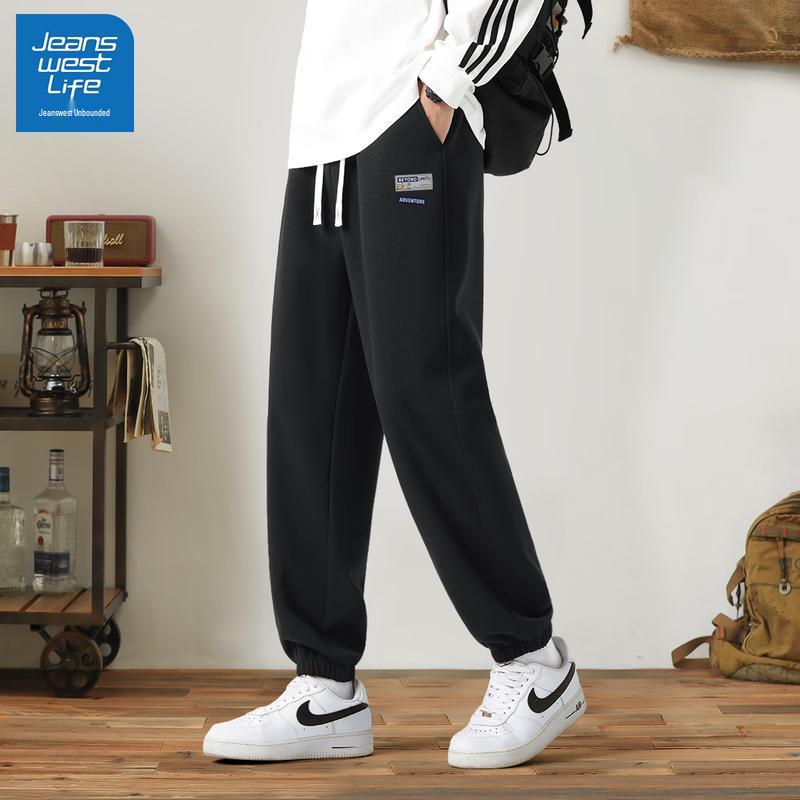 

JEANSWEST LIFE Men s American Retro Loose Fit Jogger Sweatpants 3XL