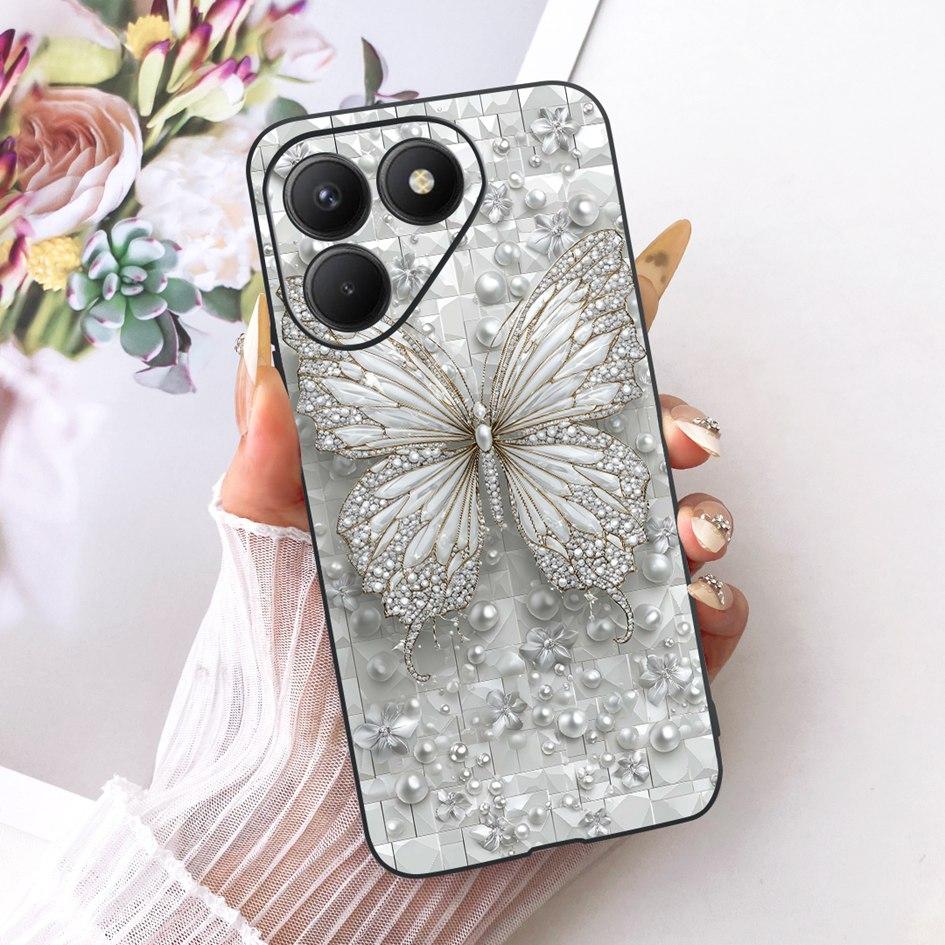 For Tecno Pova 7 Pro 2025 Case Pova 7 Ultra Cover LJ8 LJ9 Luxury Dragon Cartoon Soft Silicone Phone Case For Tecno Pova 7 Bumper