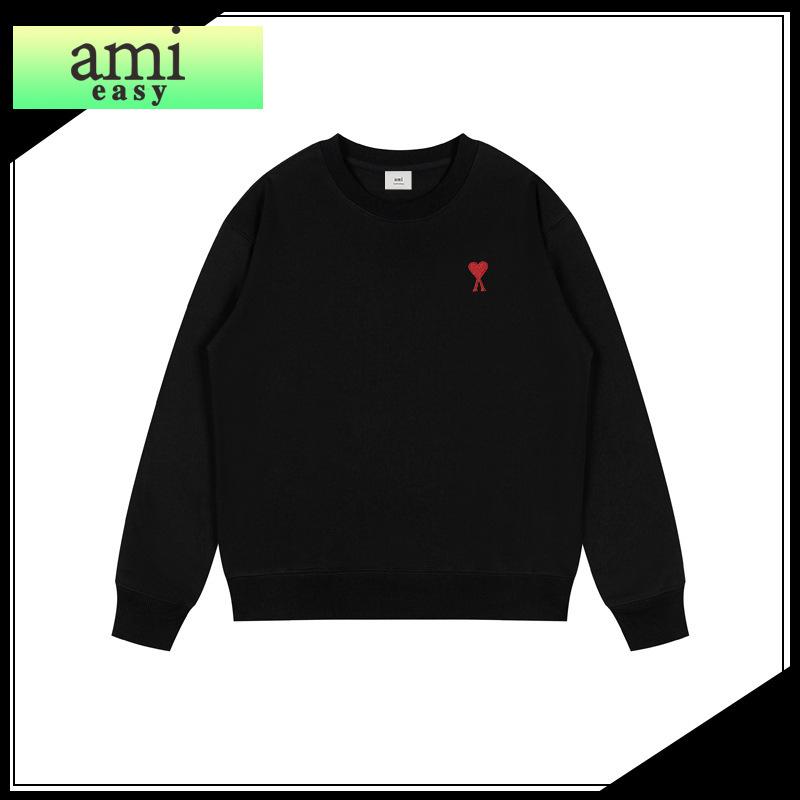 Kreuz Liebe Bestickter Buchstabe A Baumwoll-Sweatshirt - Unisex Lässig Lockerer Schnitt für Frühling & Herbst