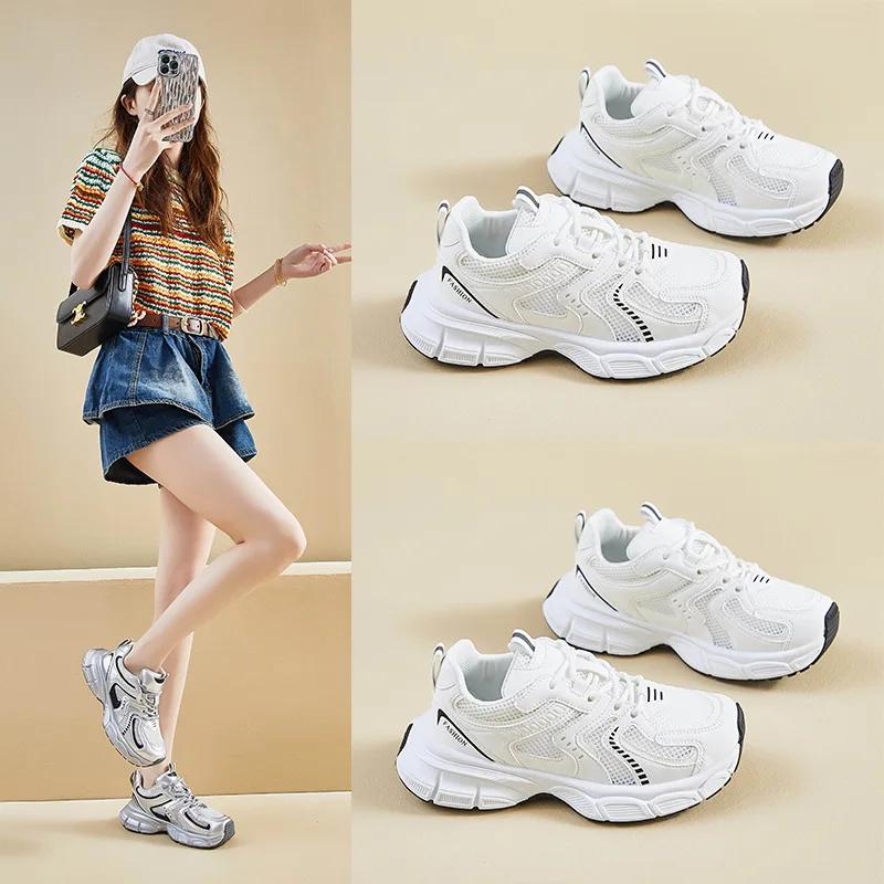 Damen Laufschuhe Atmungsaktive Sportmode Sneaker Athletisch Outdoor Training Joggen Walking Tennisschuhe Zapatillas Mujer