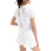 Li Ning Plain Hollow Breathable Sports Short Sleeve T-Shirt Women Tops White YTST042-1
