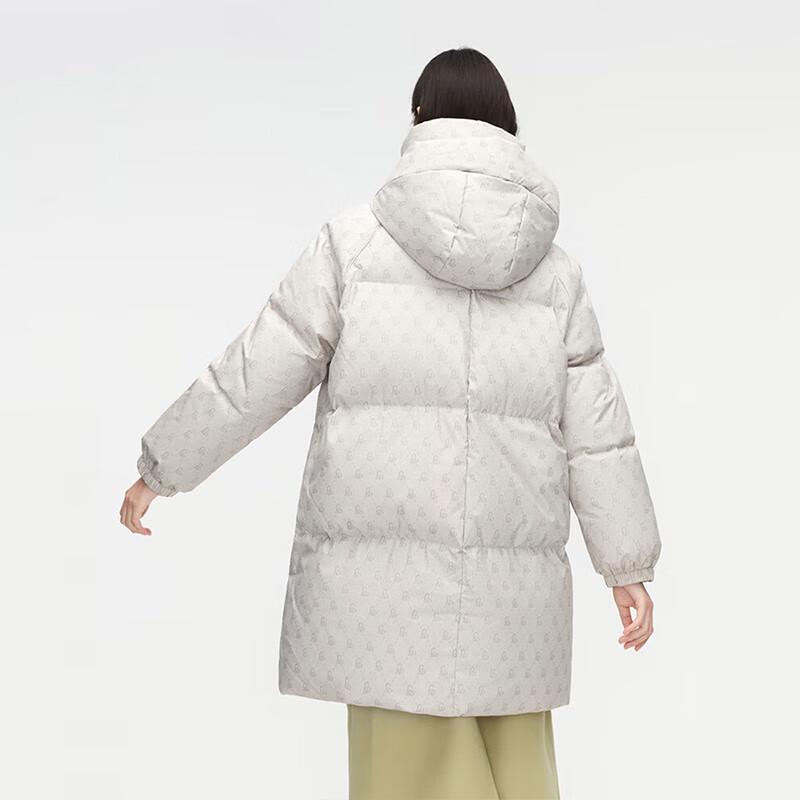 Bosideng B30145242 Classic Mid-Length Hooded Down Jacket