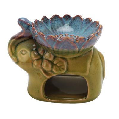 Ceramic Aromatherapy Burner Ceramic Incense Holder Essential Oil Burner for Home Office