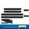 Door Sill Scuff Plates with Welcome Pedal Protection for 2023-2026 Ford Edge L