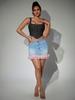 Rose Beauty A  Square Neck Overbust Hook And Eye Front Jacquard Print Lace Up Back Backless Corset Shapewear Crop Cami Top